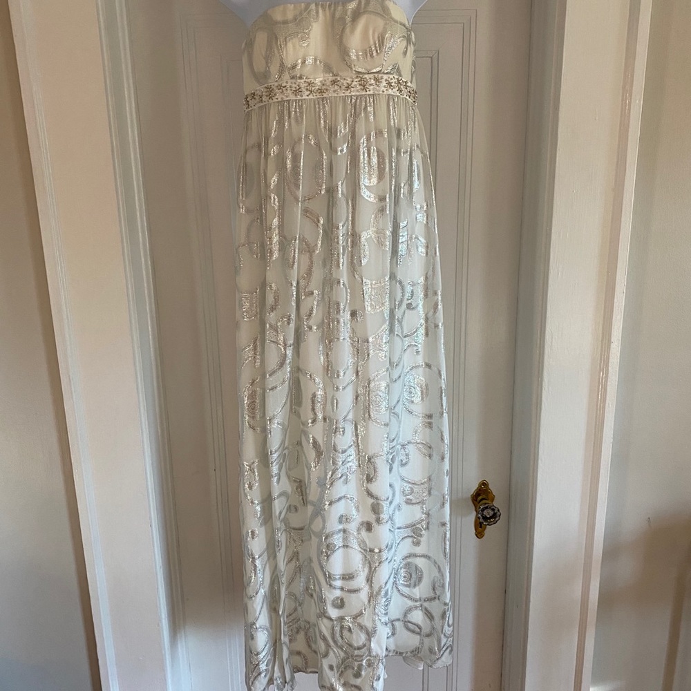 Aqua Evening Gown